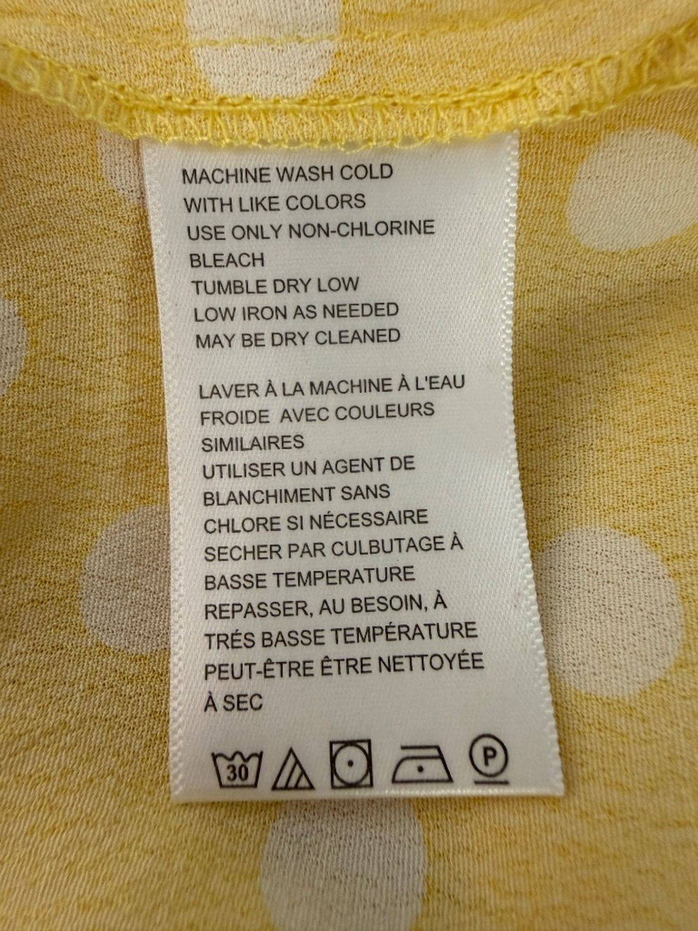 NWOT Kimchi Blue Urban Outfitters Yellow Polkadot Collared Dottie Mini Dress S - Picture 12 of 14